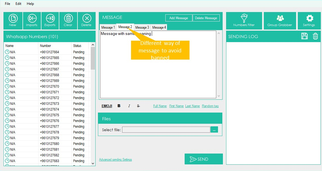 Sender null. Whatsapp bulk messages. wapp sender pro видео.